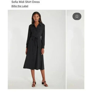 Billie the Label Sofia Midi Shirt Dress